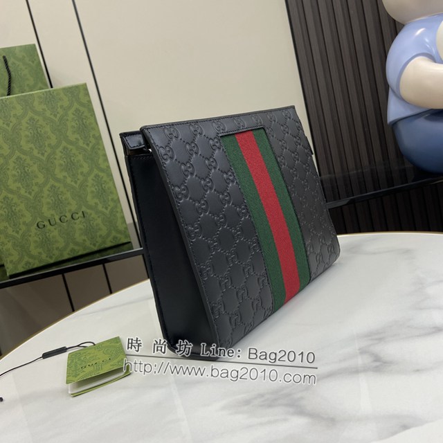 Gucci專櫃古馳最新款Ophidia系列手包男士手拿包 jh2278型號：475316